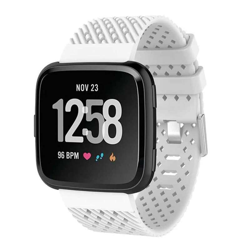 Killer Deals Silicone Strap for Fitbit Versa(M/L) - Frost Blue