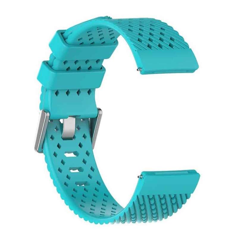 Killer Deals Silicone Strap for Fitbit Versa(M/L) - Frost Blue