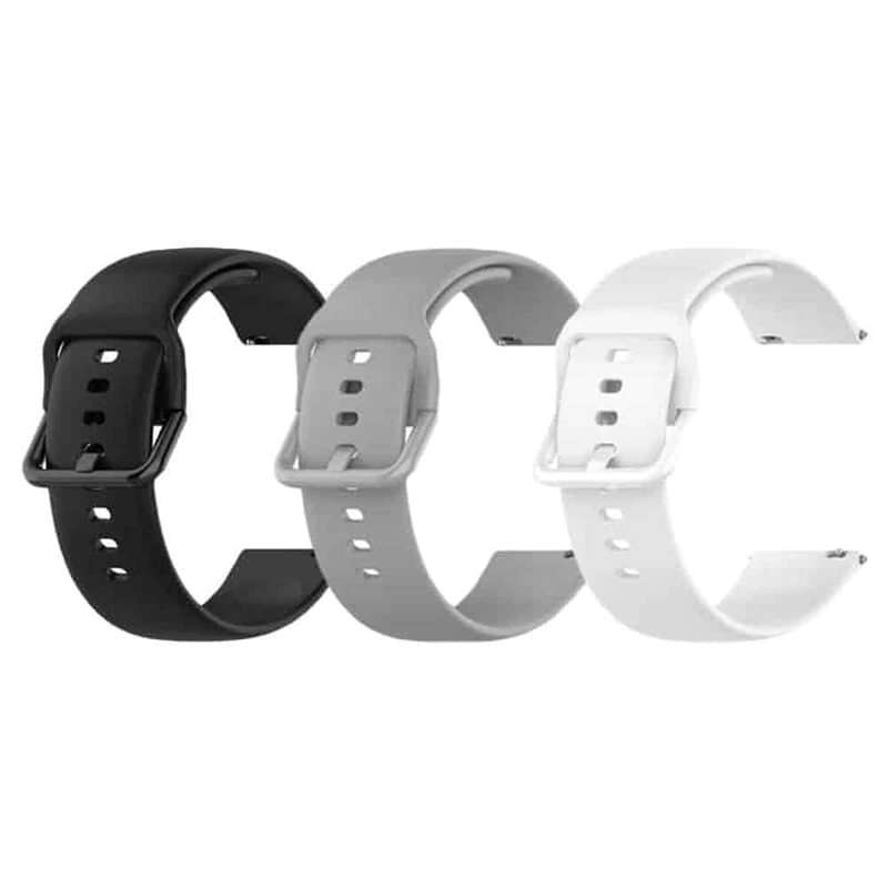 Silicone Strap for Fitbit Versa/ 2/ Lite Blaze - White- S/M