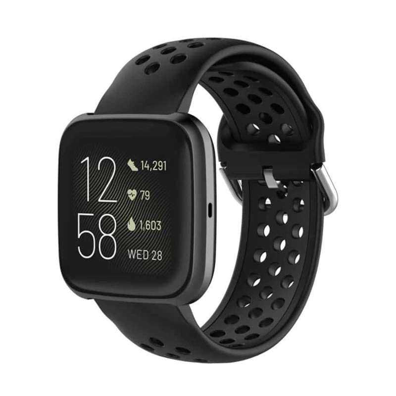 Silicone Band for Fitbit Versa/2/Lite Blaze(23mm) - White