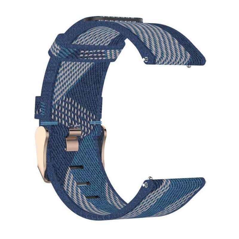 Killer Deals Nylon Band for Fitbit Versa/2/Lite Blaze(23mm) - Black stripe