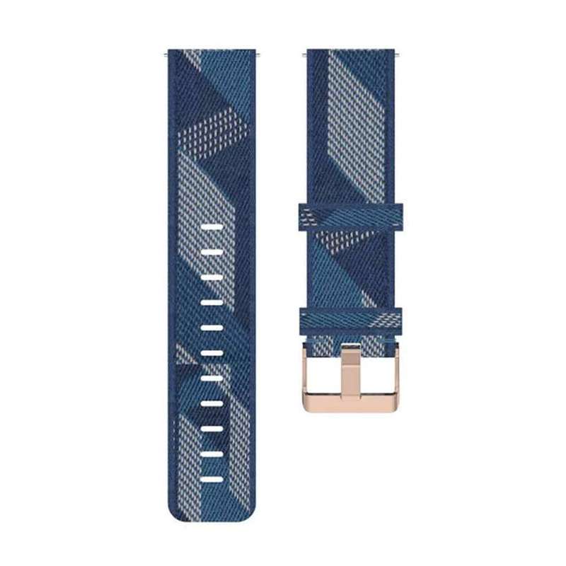 Killer Deals Nylon Band for Fitbit Versa/2/Lite Blaze(23mm) - Black stripe