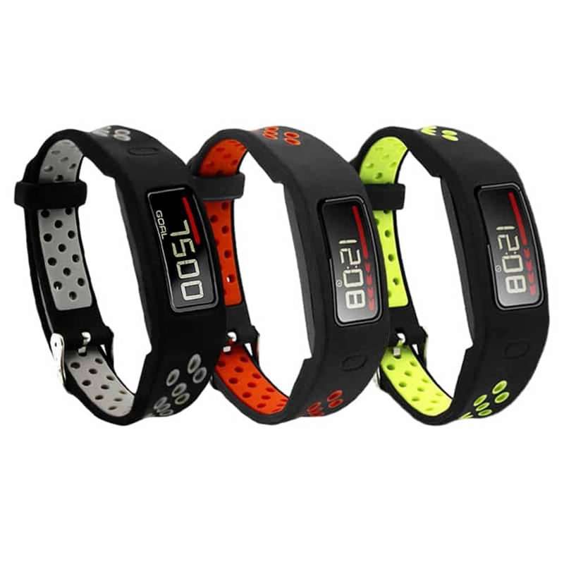 Silicone Band for Garmin Vivofit 2 - Black+Red