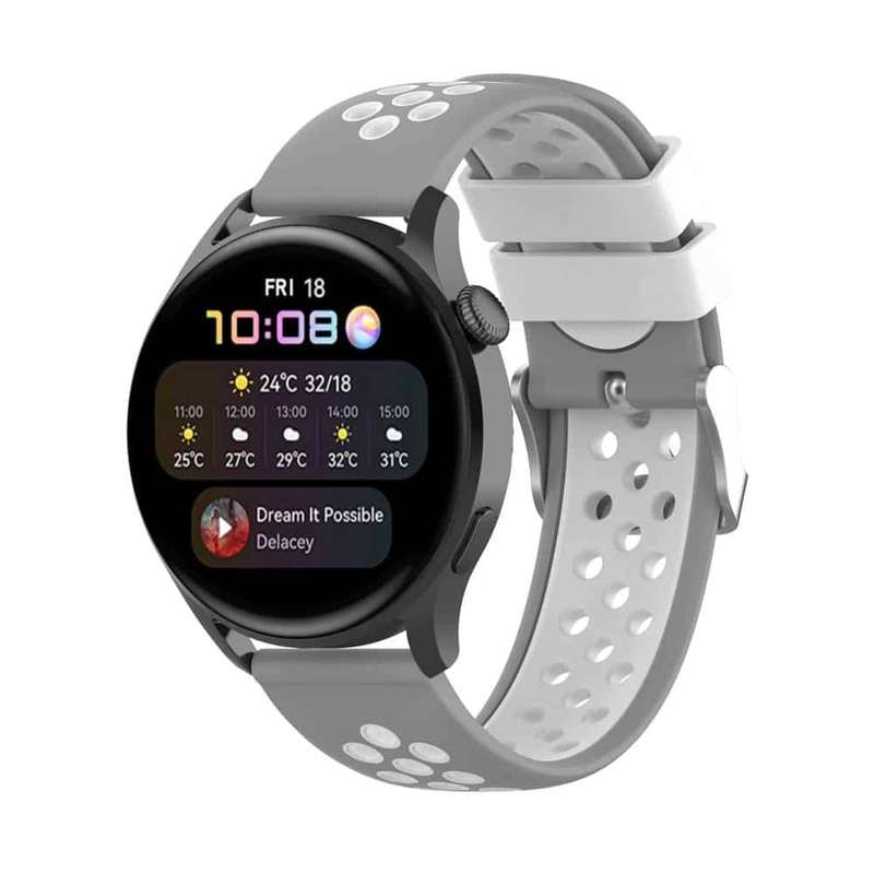 Killer Deals Silicone Band for Garmin Venu (20MM) - Red+Black