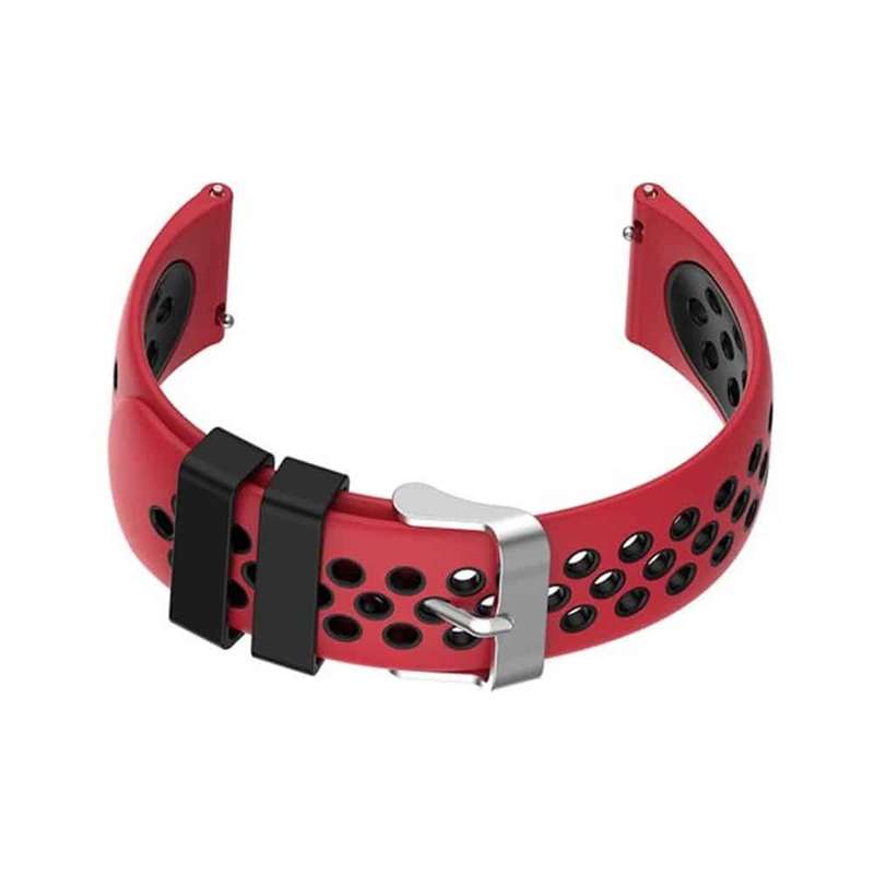 Silicone Strap for Garmin Vivoactive 4(22MM) - Grey+White