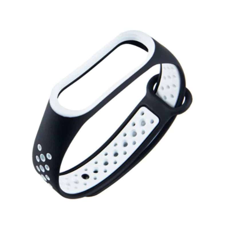 Killer Deals Silicone Band for xiaomi band 3/4 - Black+Red