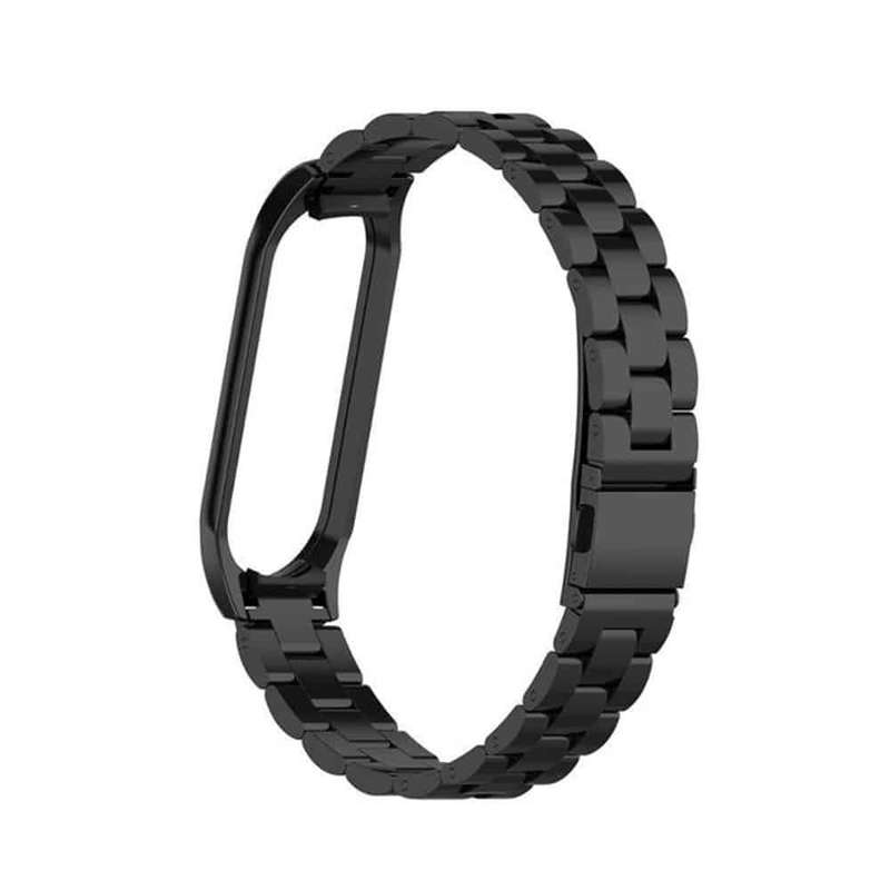 Killer Deals 3 links stainless steel band for xiaomi band 3/4 - Gold