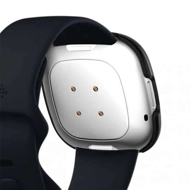 Killer Deals PC case with Diamond for Fitbit Versa 3 /Sense - Gold