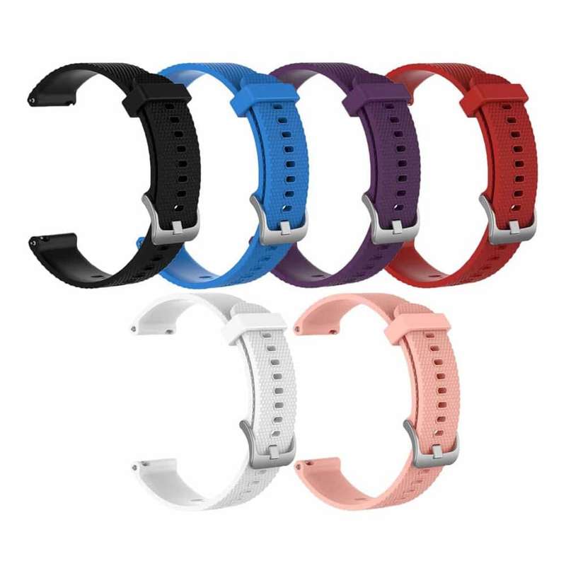 Silicone band for 22mm Garmin Venu 2 (M/L) - Blue