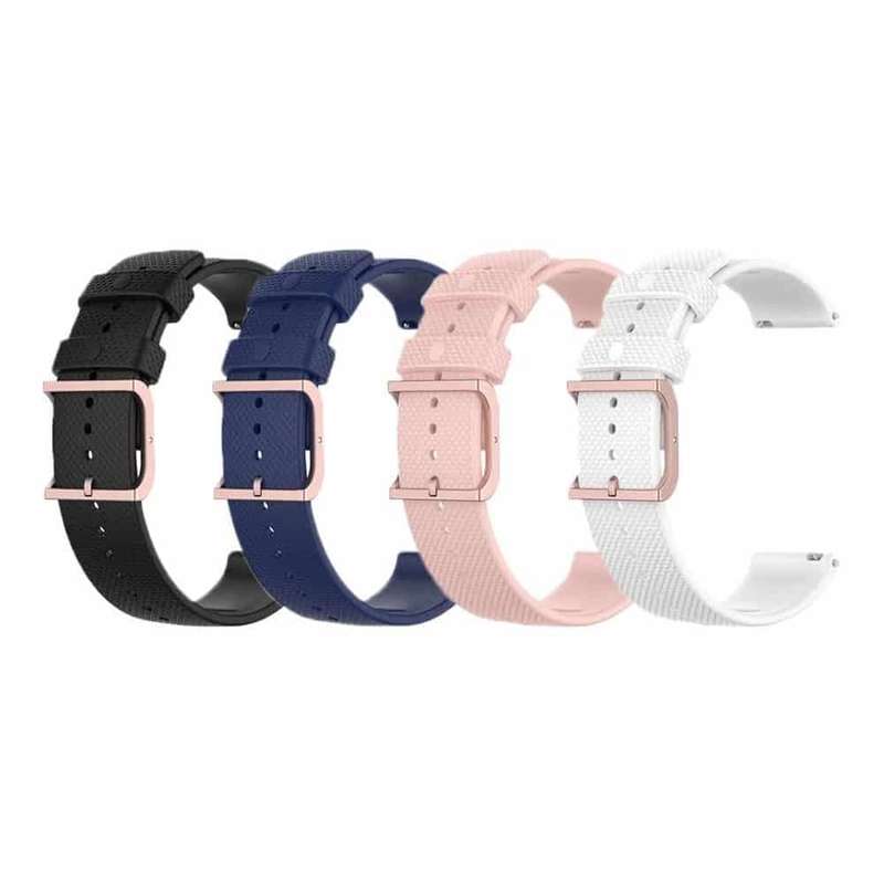 Silicone strap for Polar Ignite 2 - Black