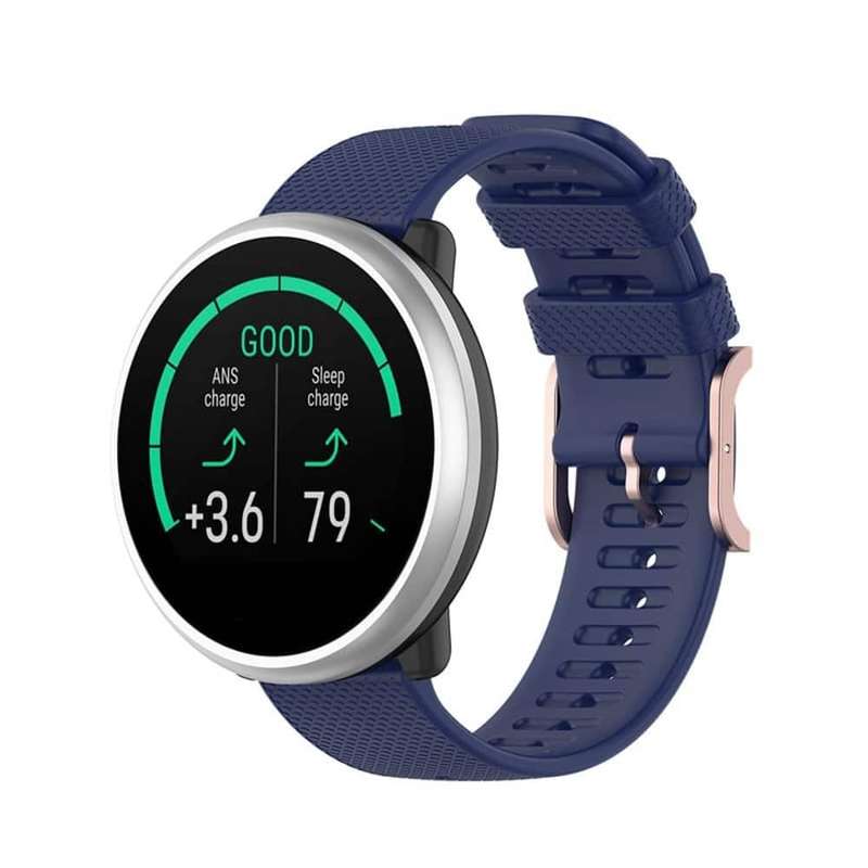 Silicone strap for Polar Ignite 2 - Black