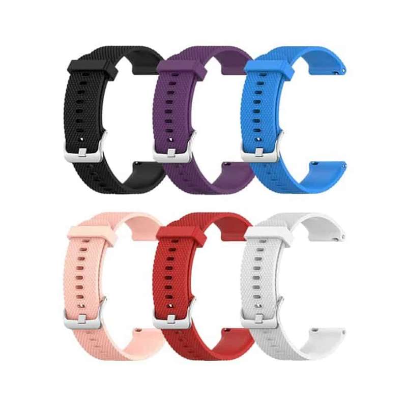Killer Deals 20mm Universal brand replacement silicone watch strap - Black (M-L)