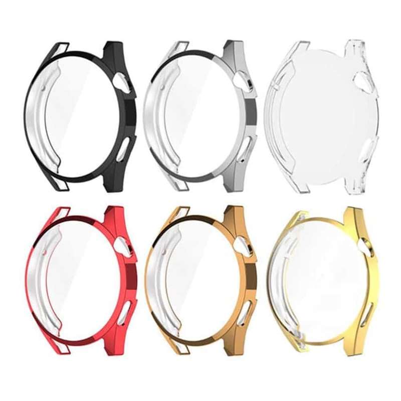 Anti-Shatter TPU Bumper Case for Huawei GT 3: 42MM - Gold