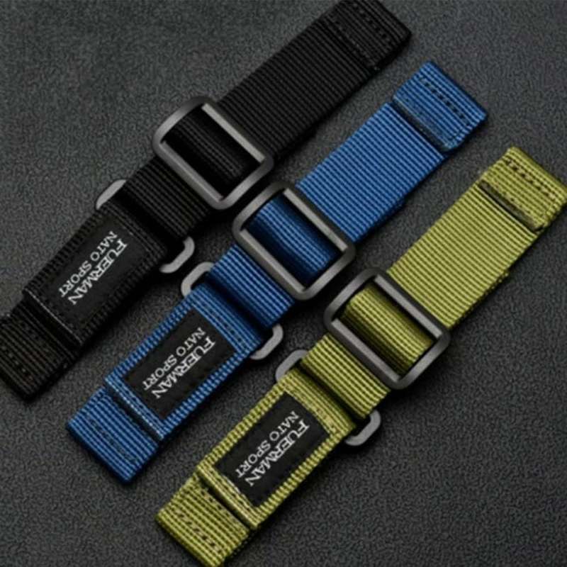 Killer Deals Universal Nylon Replacement Strap 22mm - Dark Blue
