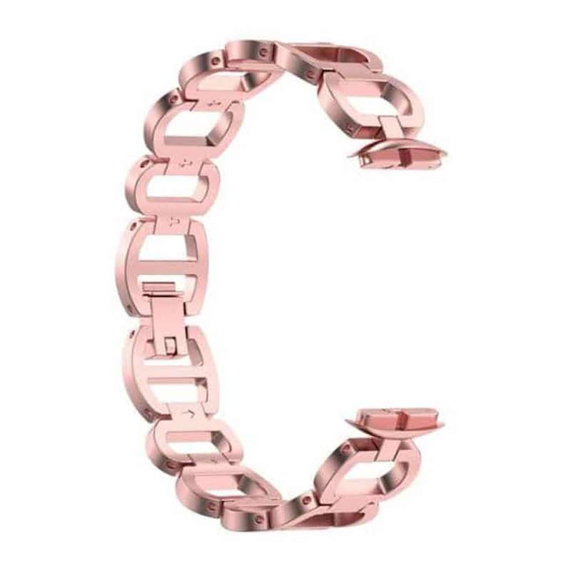 Killer Deals Premium 316L Stainless Steel Strap for Fitbit Luxe - Rose Pink