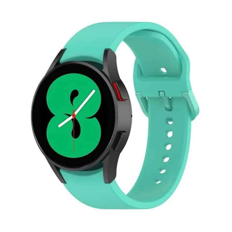 Silicone Strap for Samsung galaxy watch 4 M/L- Frost Blue