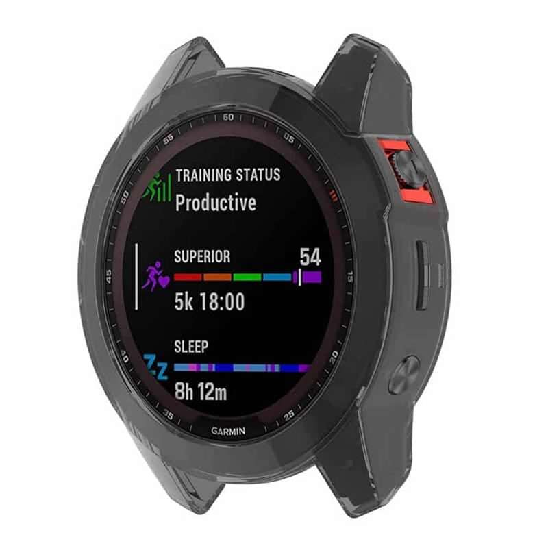TPU protective Cover for Garmin Fenix 7X - Clear