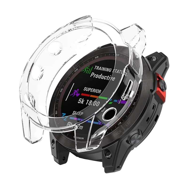 TPU protective Cover for Garmin Fenix 7X - Clear