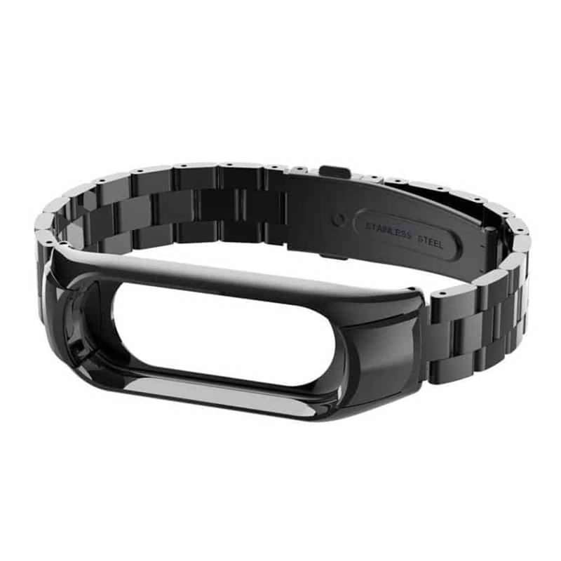 Killer Deals 3 Links Stainless Steel Band For Xiao Band 5/6 - Silver