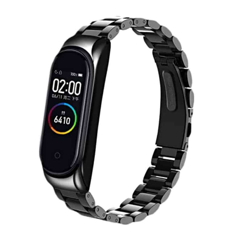 Killer Deals 3 Links Stainless Steel Band For Xiao Band 5/6 - Silver