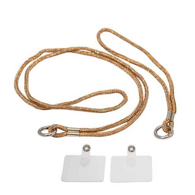 Universal Cell Phone Diamond Lanyard Compatible with all smart phone - 1x Diamond Nylon Neck Str...