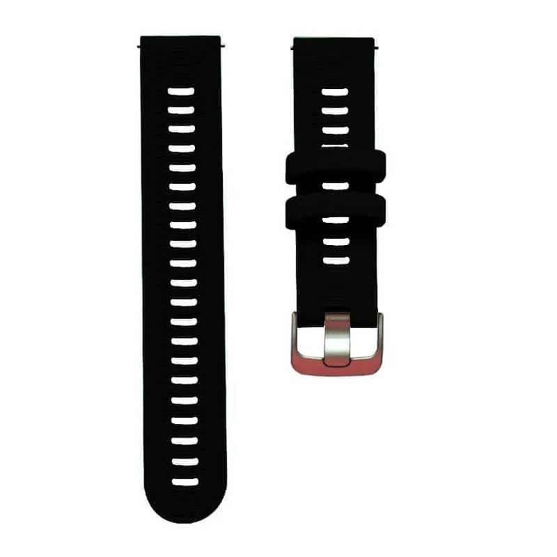 Killer Deals 20mm Silicone Strap for Garmin Vivoactive / Vivomove- Black