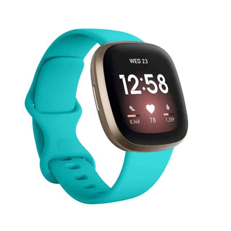 Killer Deals Fitbit Versa 3 Silicone Strap - White (M/L)