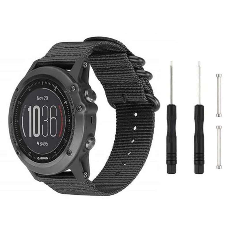 Killer Deals Nylon Replacement Bands 20mm Watch Strap Band Accessory with Pins and removal tools ...