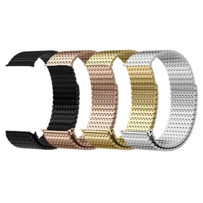 Killer Deals Needle chain magnetic absorption steel band for Apple 38/40/41mm watch - Silver