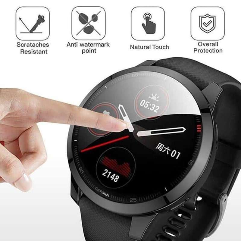 Killer Deals Electroplated TPU case for Garmin vivoactive 4S - Clear