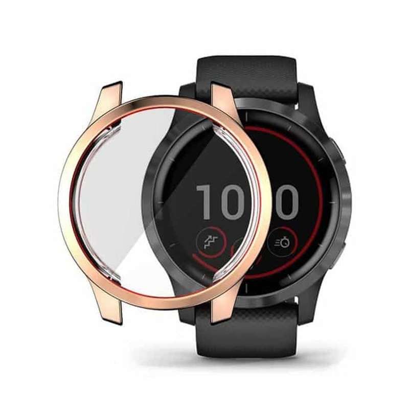 Killer Deals Electroplated TPU case for Garmin vivoactive 4S - Clear