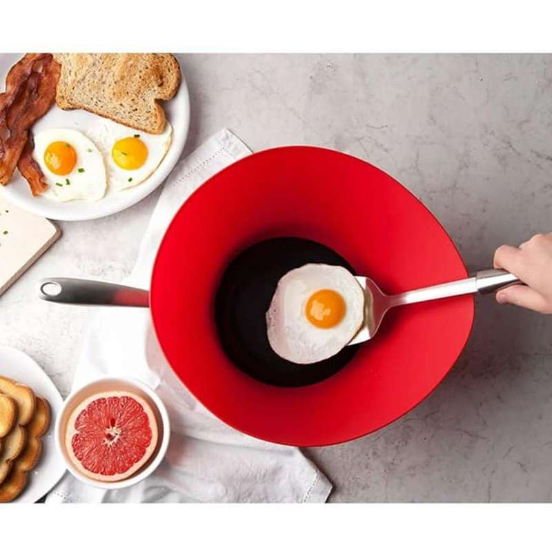 Fry Splash Silicone Non-Stick 40cm Pan Guard / Splatter Guard