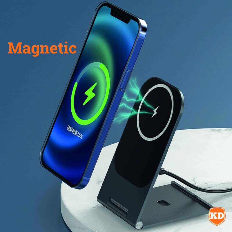 15W MagSafe Magnetic Folding Wireless Charger Stand for iPhone