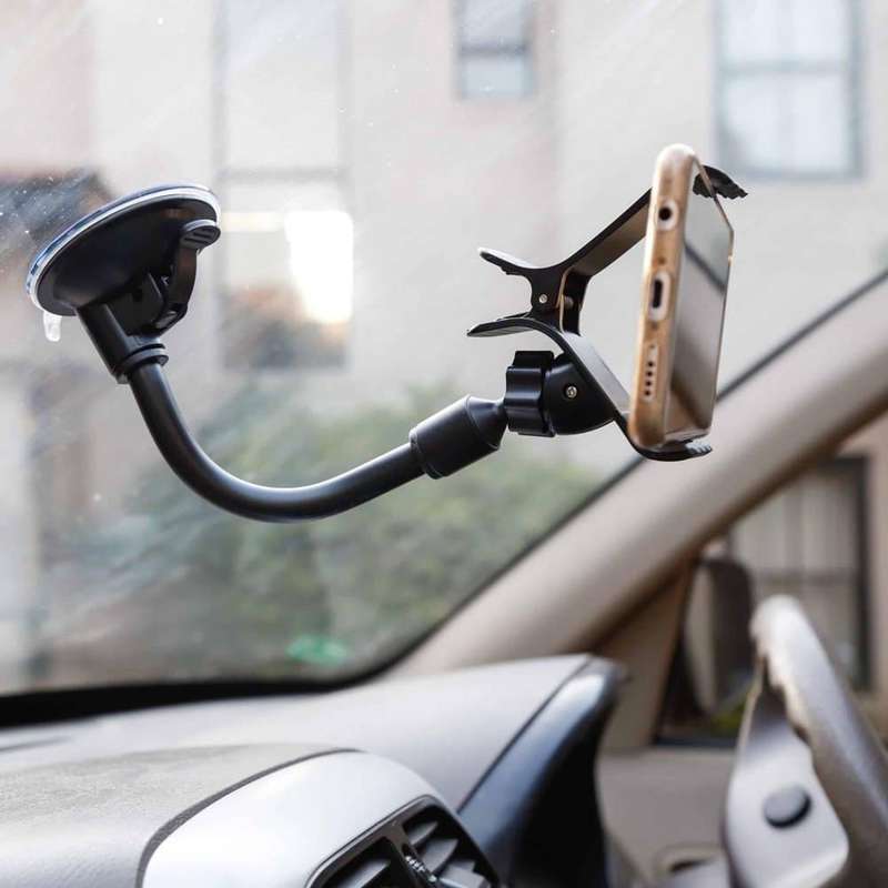 Phone/Visor/Sunglasses/Card Car Dashboard Suction Holder Mount - Combo