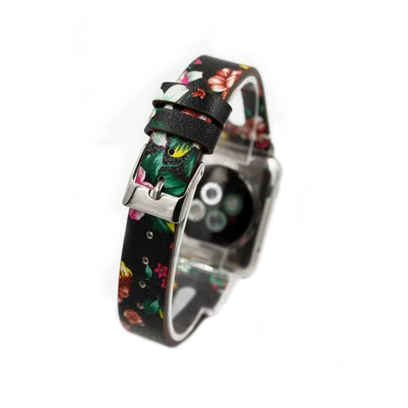 Leather & Silicone Strap Combo for 38/40/41mm Apple Watch