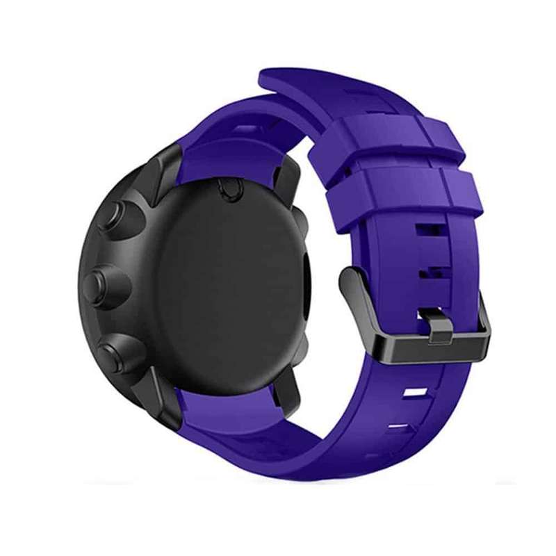 Suunto Ambit 3 Vertical Silicone Strap -Purple/White Combo