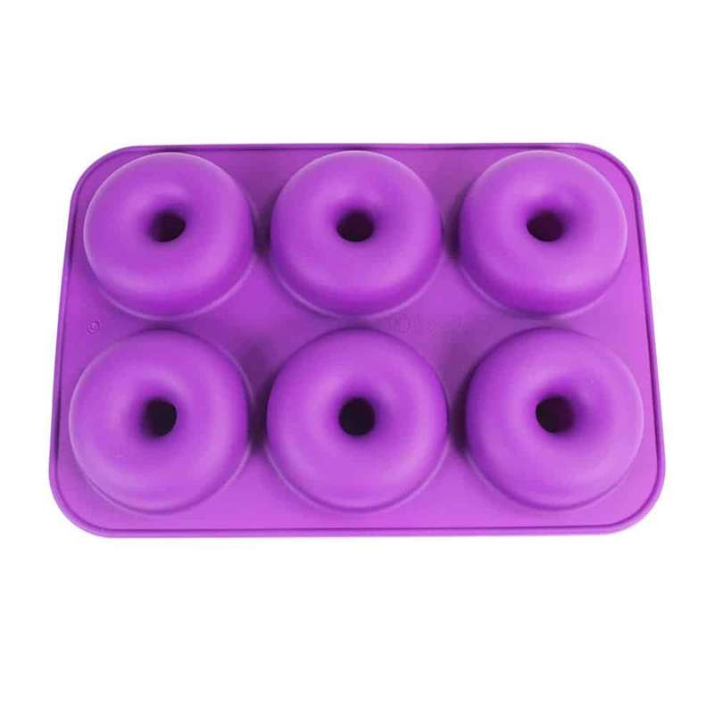 Full-Sized Doughnut & 3D Cloud Silicone Baking Mould Combo