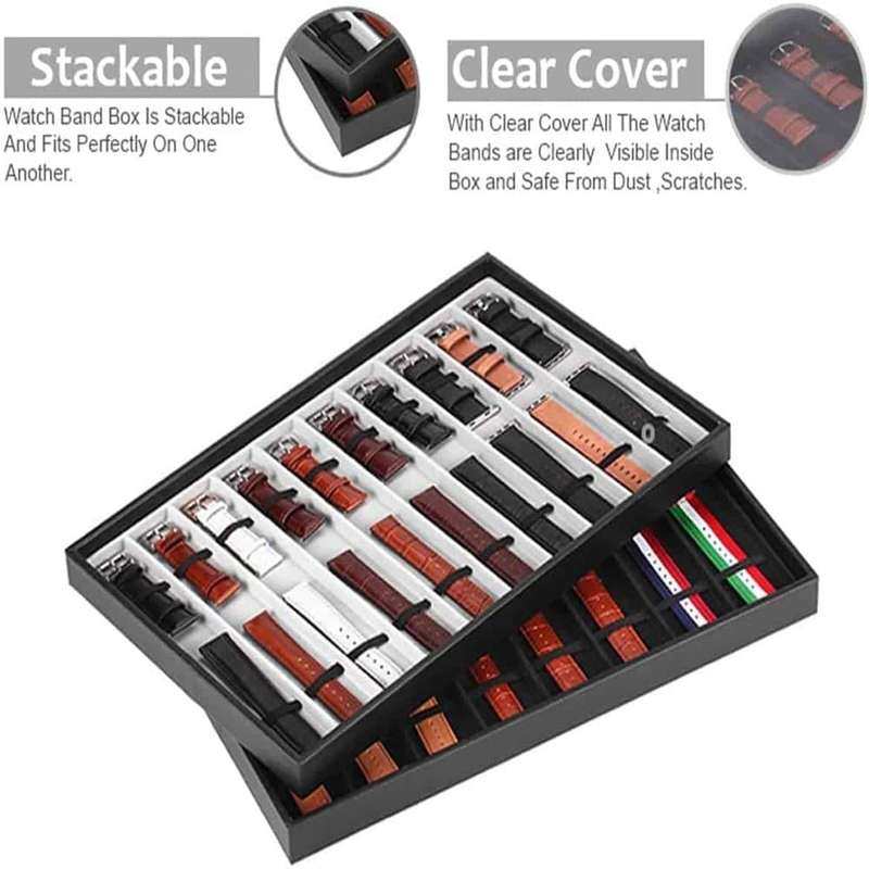 Killer Deals Storage Organizer Tray for Watch & Band Straps 10pc