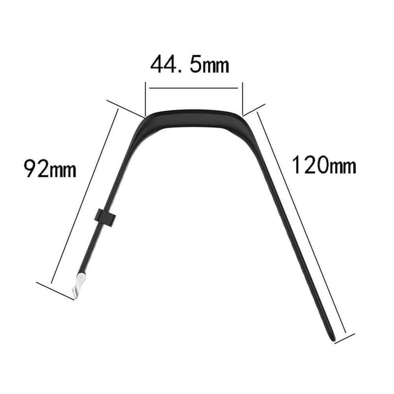 Silicone Strap for Huawei Band 3E - Black