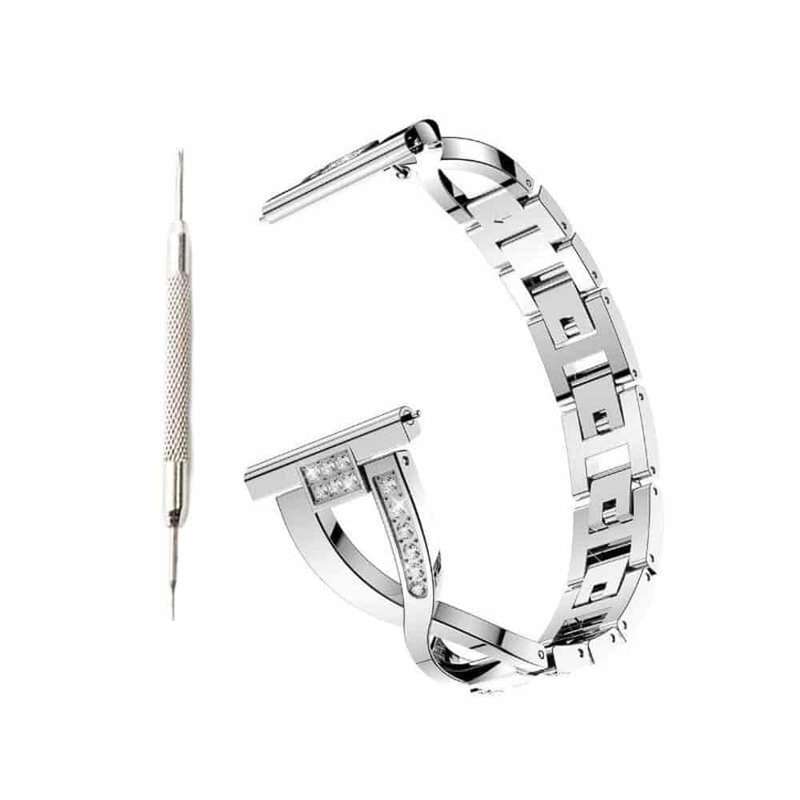 Killer Deals Stainless Steel Bracelet Strap for Fitbit Versa - Gold