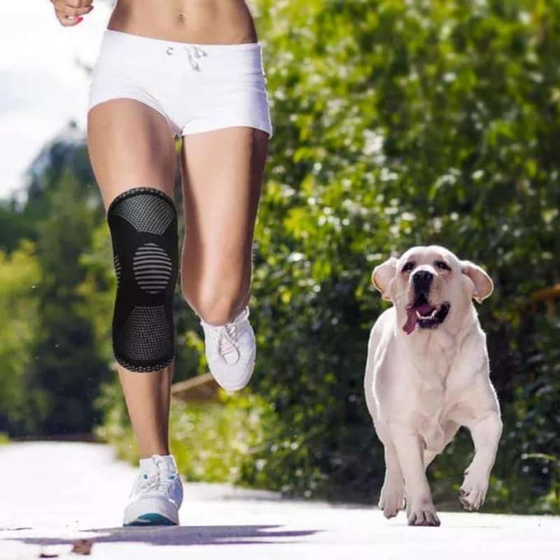 Killer Deals Elastic Sports Knee Compression Support Sleeve - Extra Large x2 Combo