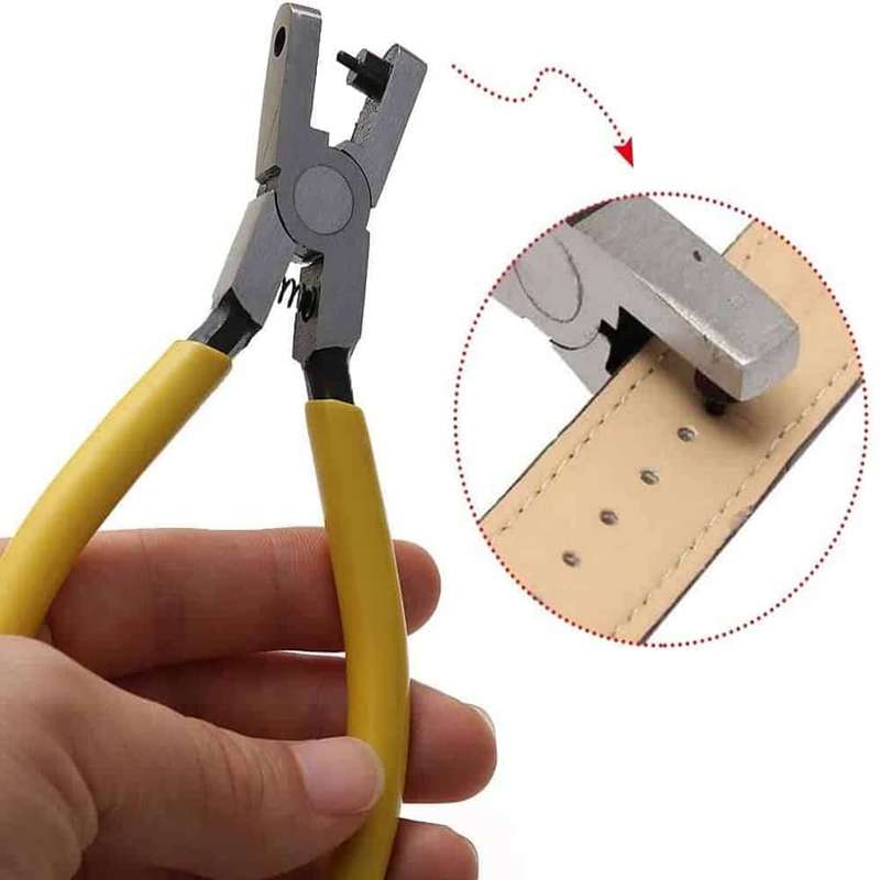 Killer Deals Leather Belt/ Shoes Steel Blade 2mm Hole Punch Plier Tool