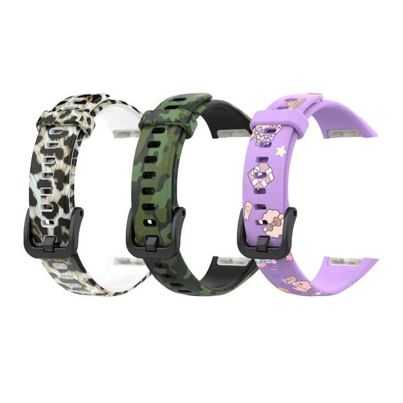 Silicone Strap for Huawei Band 6 - Leopard