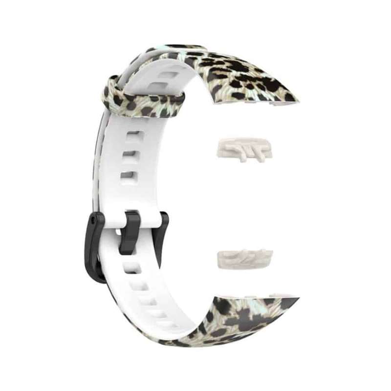 Silicone Strap for Huawei Band 6 - Leopard