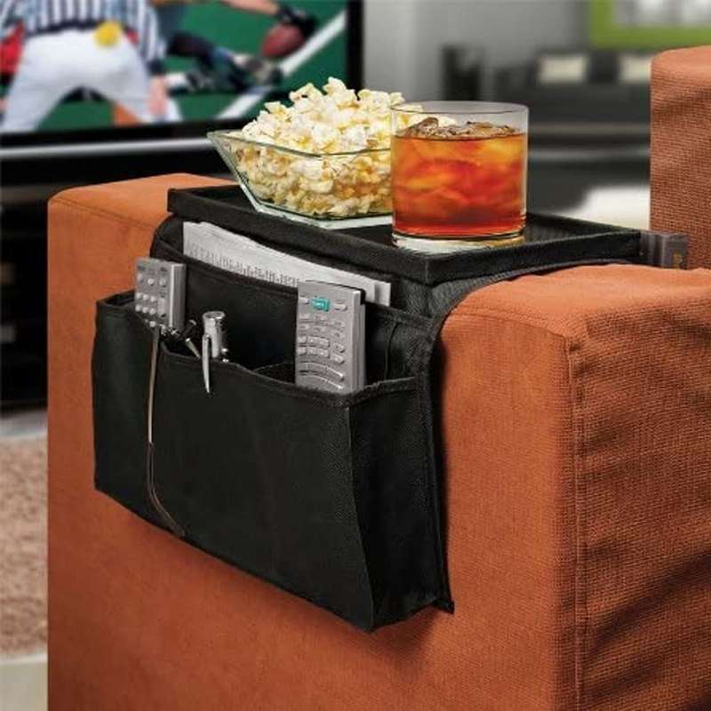 Couch Arm Rest Organizer- DSTV, Gaming, Remotes