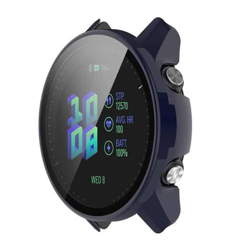 Killer Deals Garmin Forerunner 255 Protective Shock-Absorbing Silicone Case - Navy