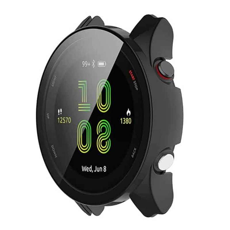Killer Deals Garmin Forerunner 255 Protective Shock-Absorbing Silicone Case - Navy