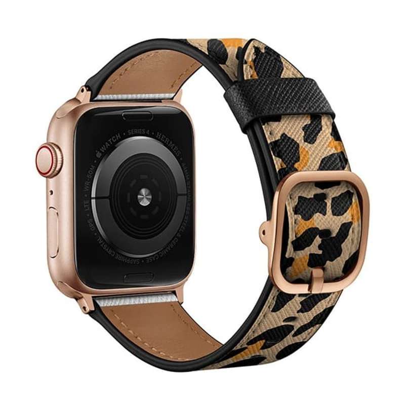 Killer Deals 22mm Universal Watch Vegan Leather Strap for Samsung/Huawei- Leopard