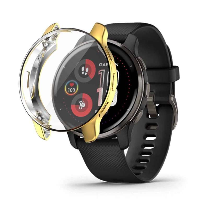 TPU Case for Garmin venu 2 plus---43MM - Black