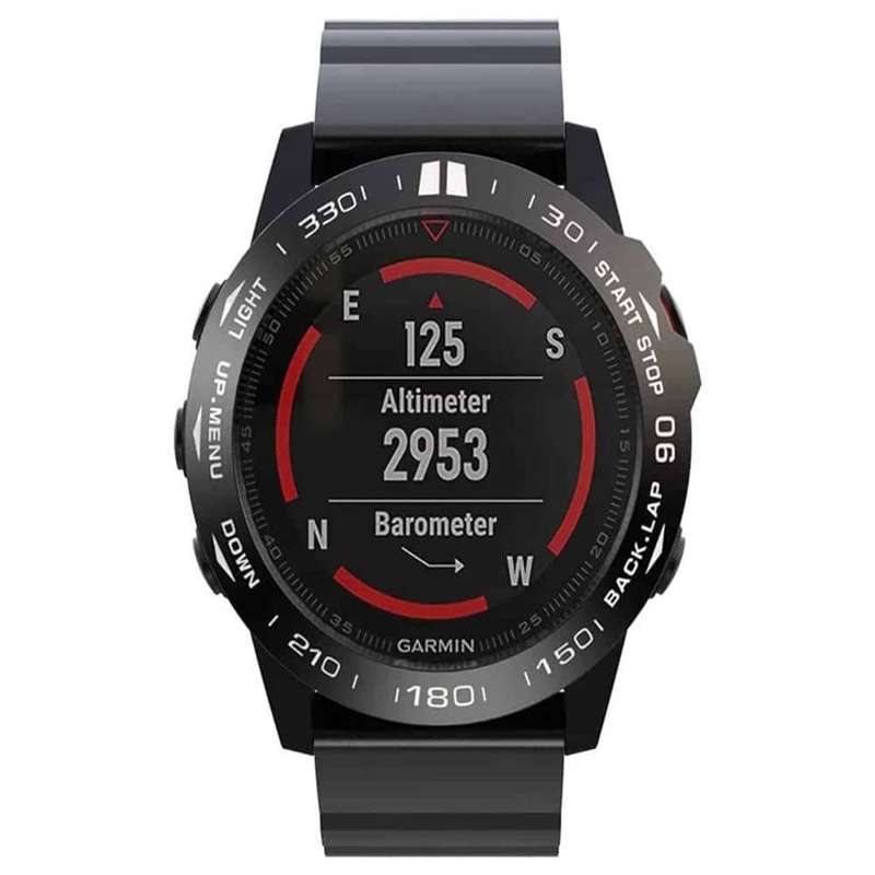 Killer Deals Garmin Fenix 3 stainless-steel watch bezel - Blue